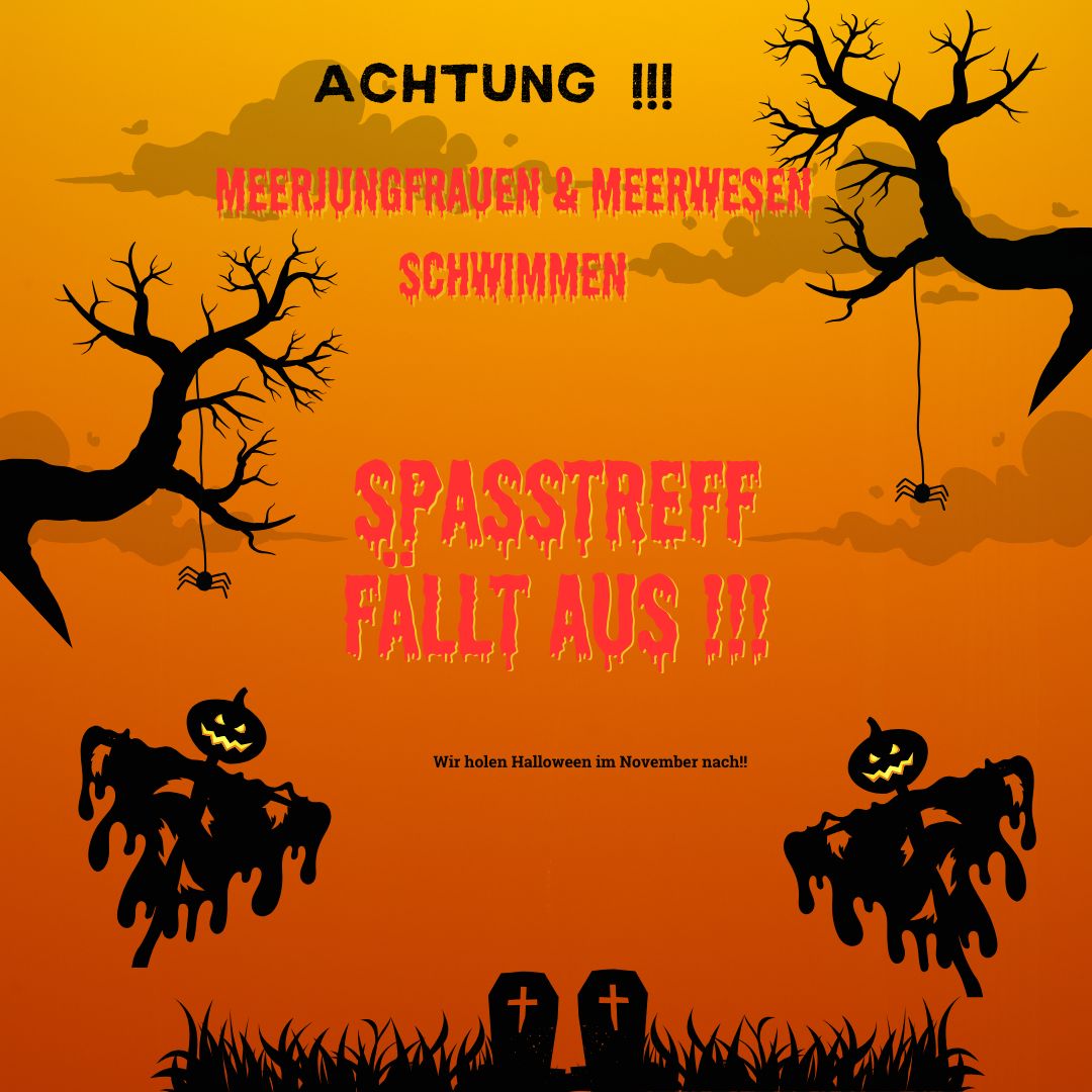 Spasstreff FÄLLT AUS Instagram Post